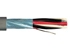 Unarmoured flexible screened instrumentation cables